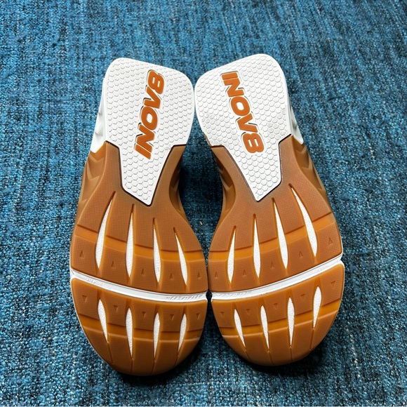 Inov-8 F-Lite Max Weightlifting Shoes in White Gum Women's Size 8.5 WIDE Width - Picture 8 of 9